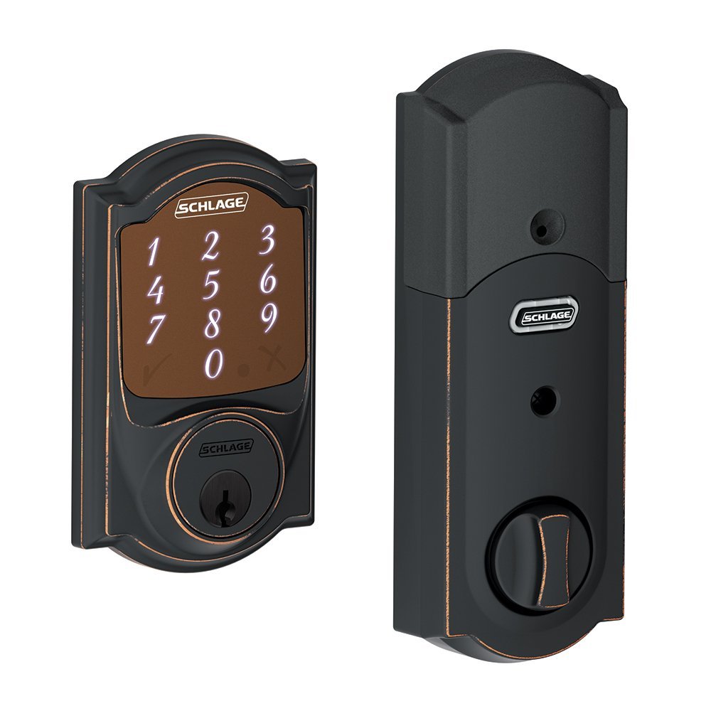 Smart locks for side garage doors