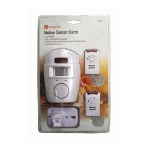 1. Motion Sensor Alarm with Extra Remote