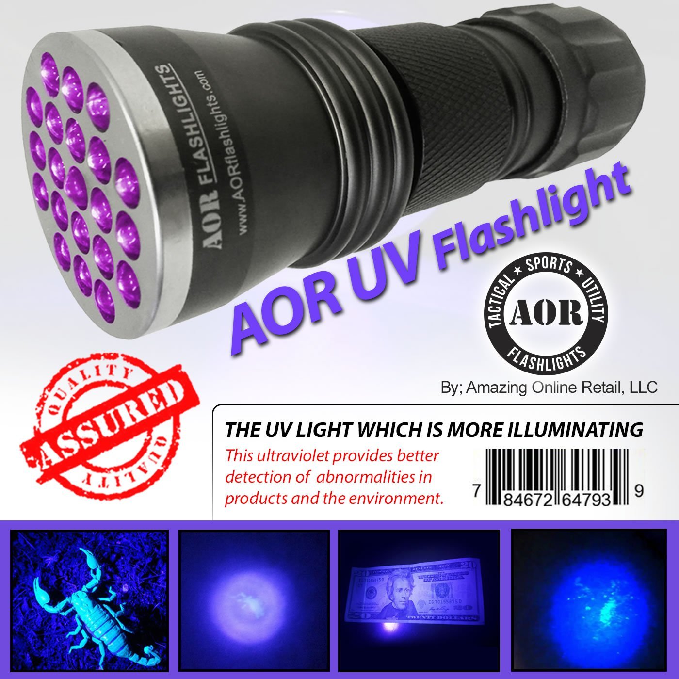 10 Best Black Light Flashlight Reviews Surveillance For Security